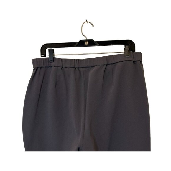 VINCE Pull-up Casual Pants Olive Green Adjustable Waist Tapered Leg Size 12 - Picture 5 of 6